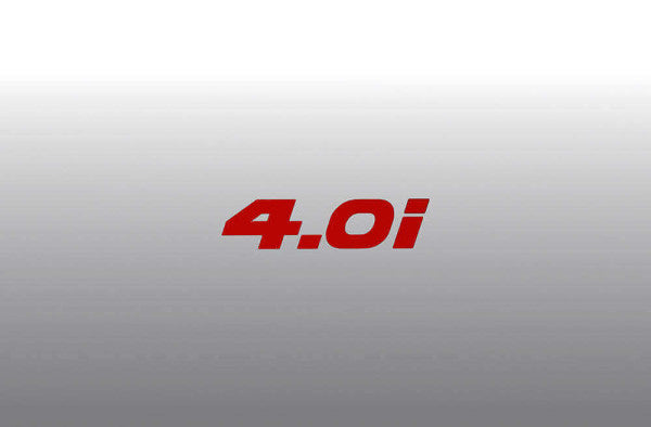 AC Schnitzer type designation emblem film 4.0i red (511420410)