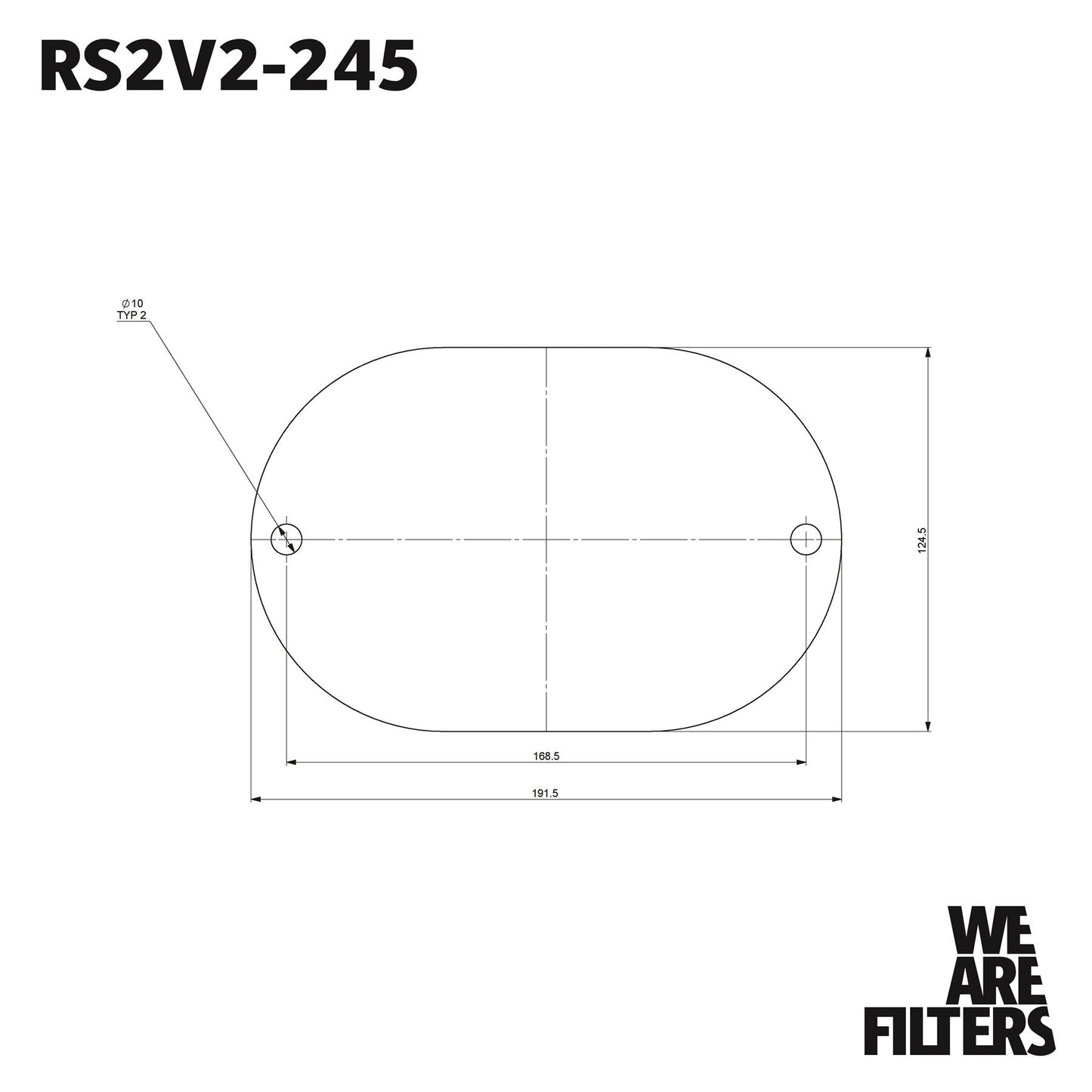 Carburettor Foam Air Filter with Blank Baseplate - 40mm Internal Height