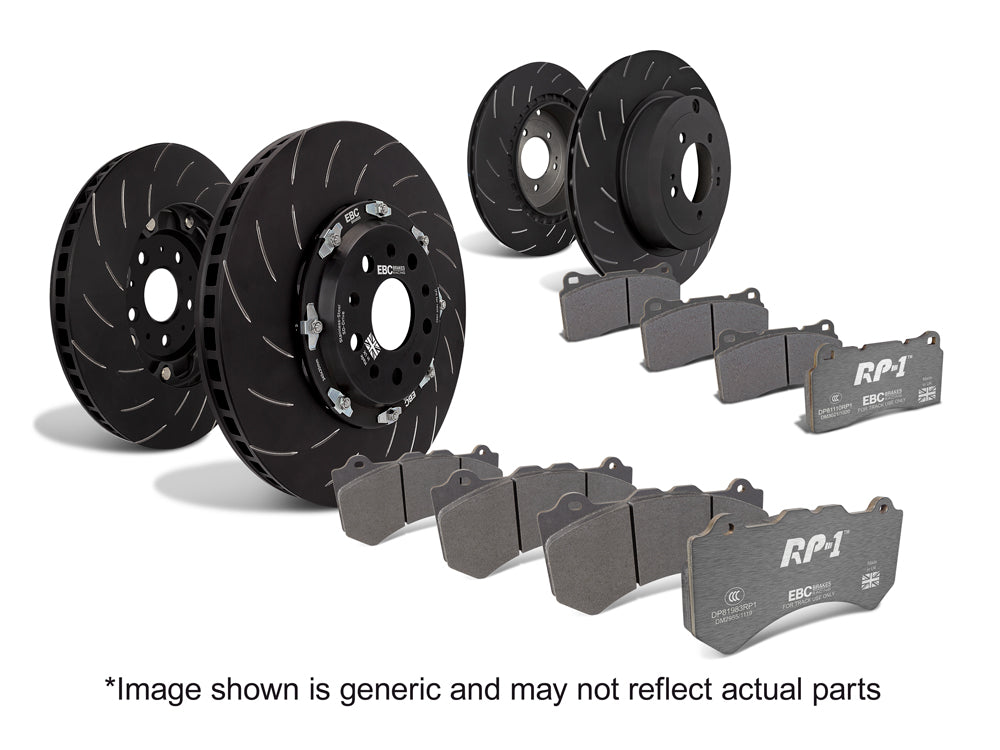 EBC Brakes Racing Pad and Disc Rotor Full Kit (P2DK029RP1)