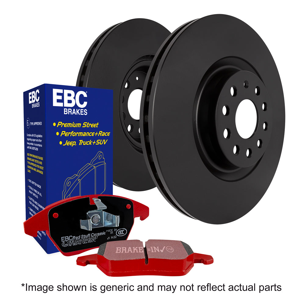 EBC Brakes Brake Pad and Rotor Kit (PD02KF026)