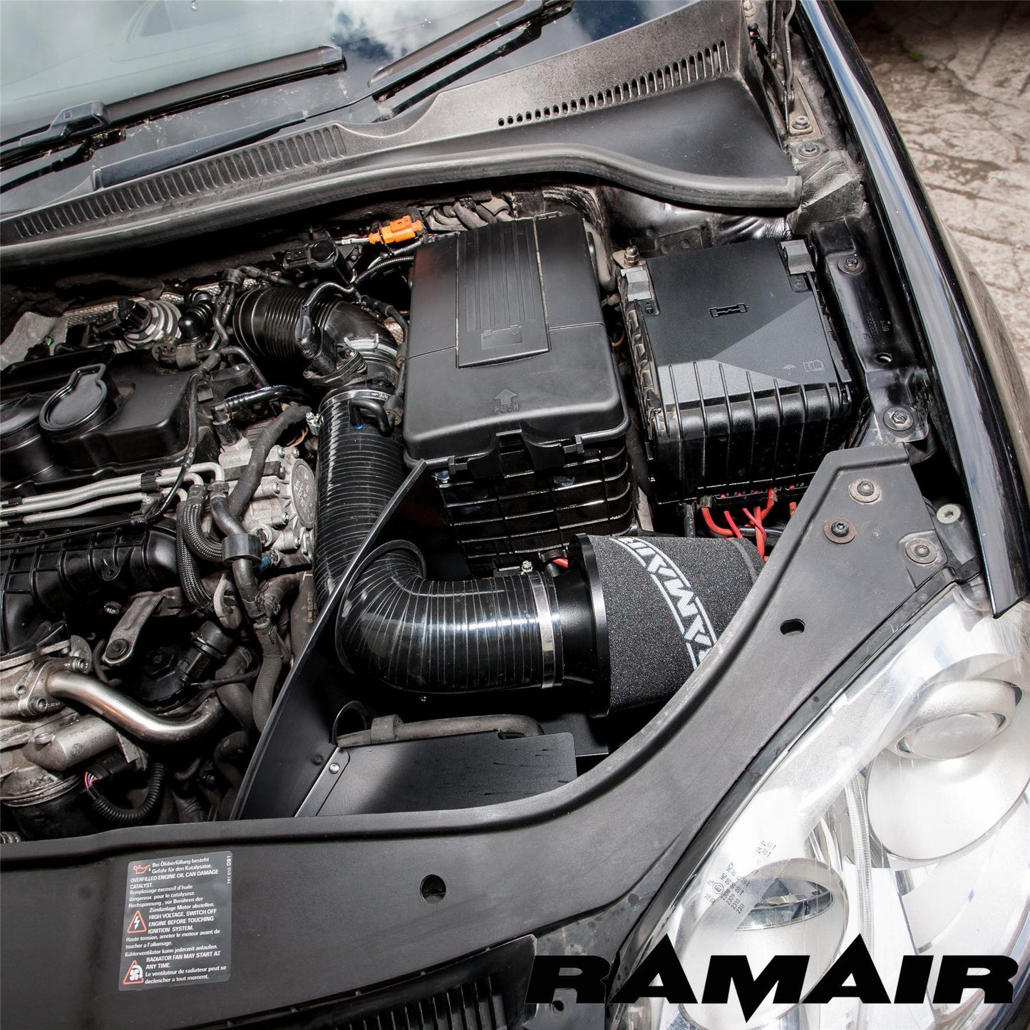 Performance Foam Induction Kit for VW MK6 Golf 1.9 & 2.0 TSI (EA888)