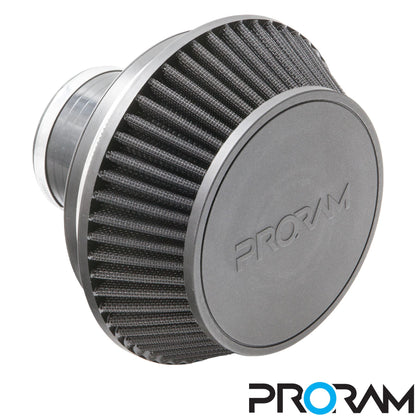 Ramair Pleated 70mm (2.75inch) OD Neck Small Cone Air Filter with Velocity Stack