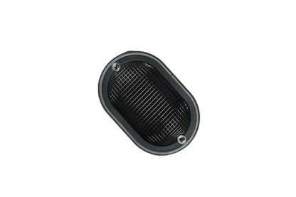 Domed Carb Air Filter & Baseplate to fit Pierburg 2E2, 2E3, 2E-E - 100mm Internal Height