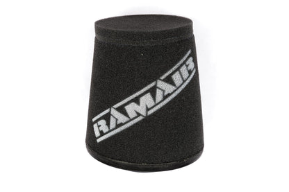 Ramair Foam Universal Cone Intake Rubber Neck Air Filter 70mm (2.75inch) ID Breather Holes