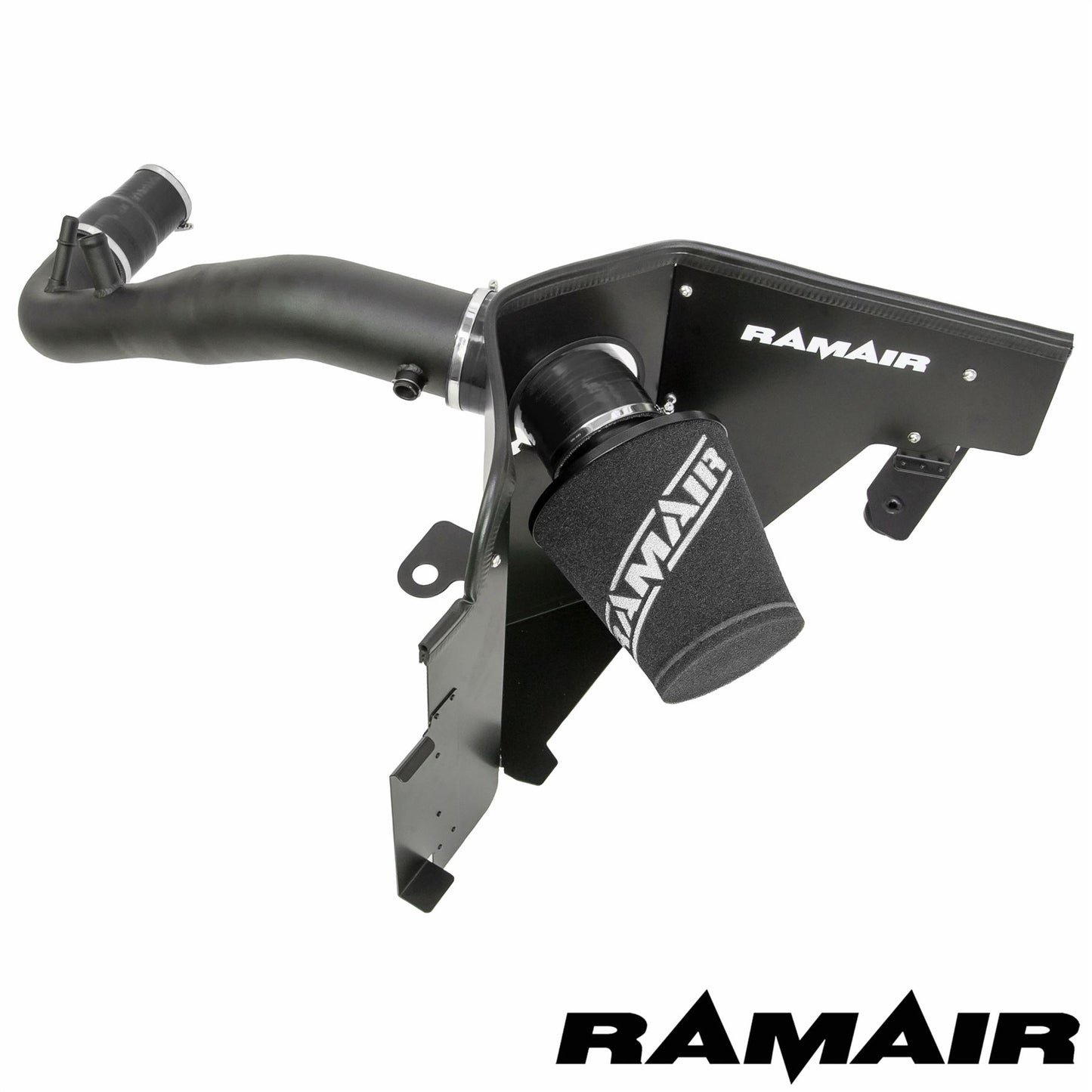 Performance Foam Induction Kit for 2.3 Ecoboost Ford Mustang - Black Hose