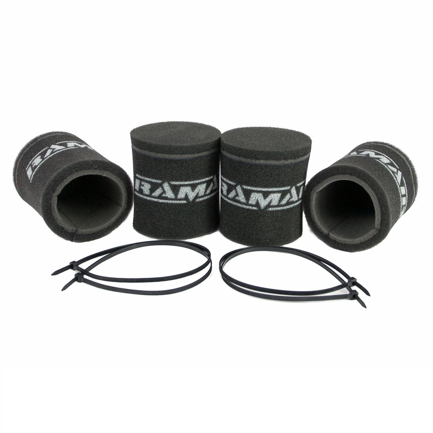 4x Single Inlet Motorcycle Carb Sock Foam Air Filter 102mm