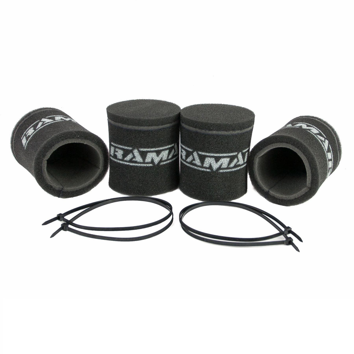 4x Single Inlet Motorcycle Carb Sock Foam Air Filter 102mm