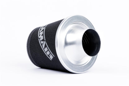 Ramair Foam Performance Universal Cone Small Intake Filter Coupler - 80mm (3.1inch)  Silver