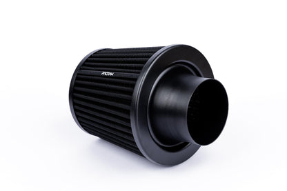 Universal  Pleated Multi Fit Cone Air Filter - 80mm OD Aluminium Neck