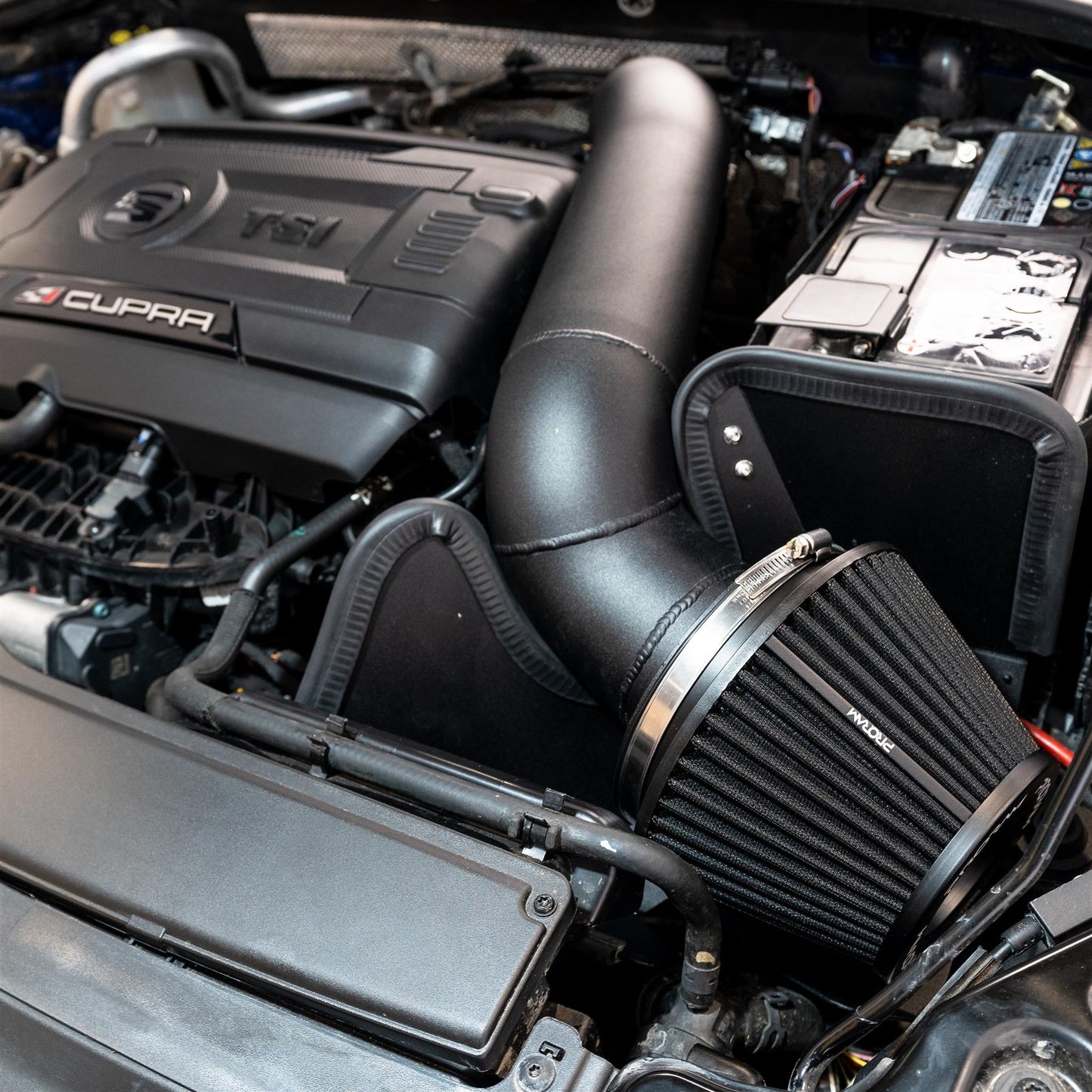 Oversized Performance Pleated Induction Kit for MQB MK7 Golf GTi / R