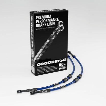 PERFORMANCE BRAKE HOSE KIT FOR KAWASAKI ZX6R NON ABS 13-23 Kawasaki