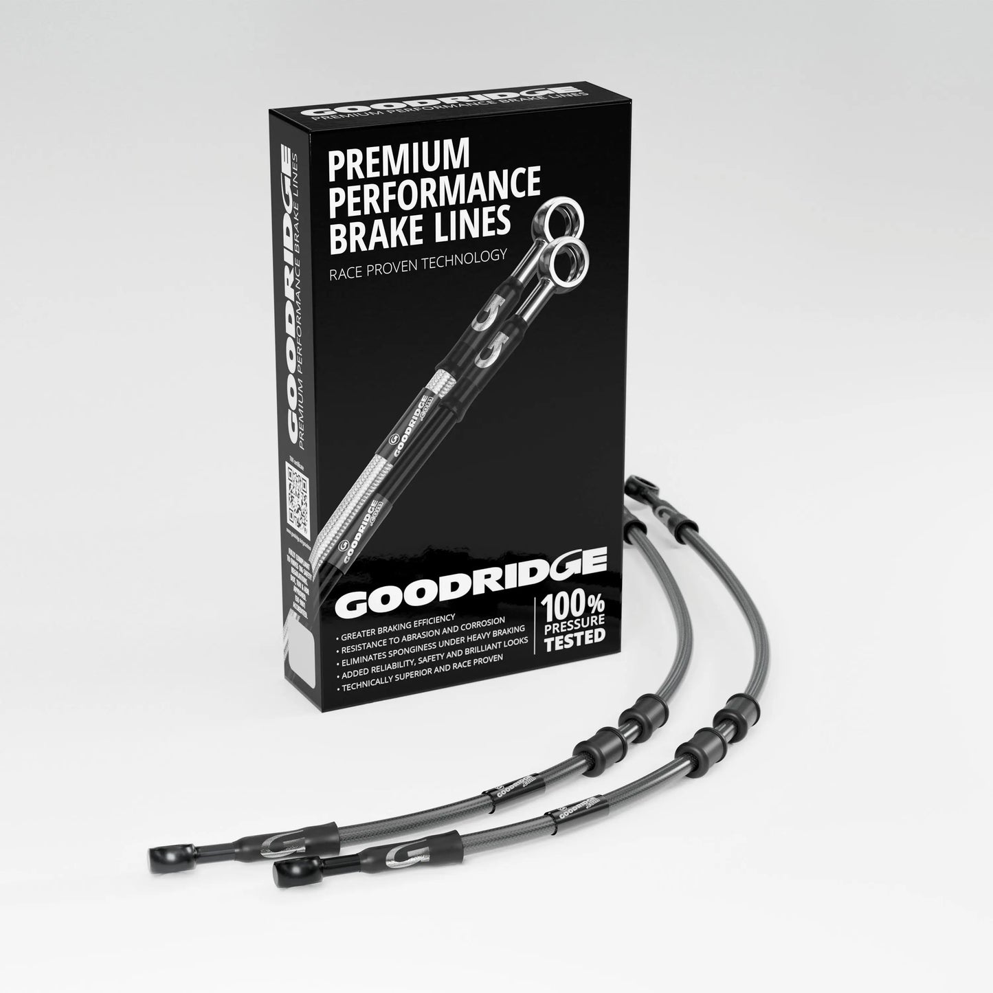 PERFORMANCE BRAKE HOSE KIT FOR KAWASAKI ZX6R NON ABS 13-23 Kawasaki