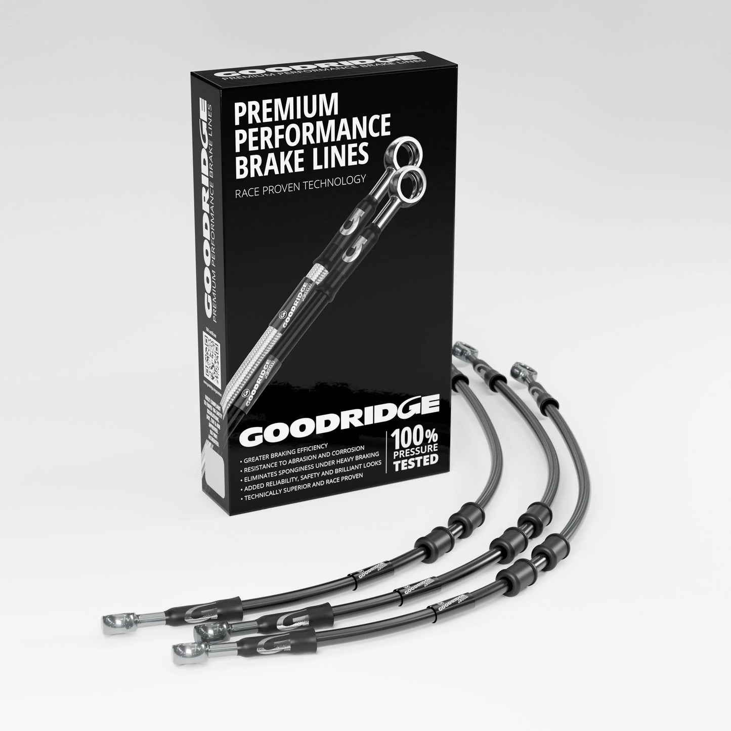 PERFORMANCE BRAKE HOSE KIT FOR KAWASAKI ZZR1400 (NON ABS) 06-10 Kawasaki