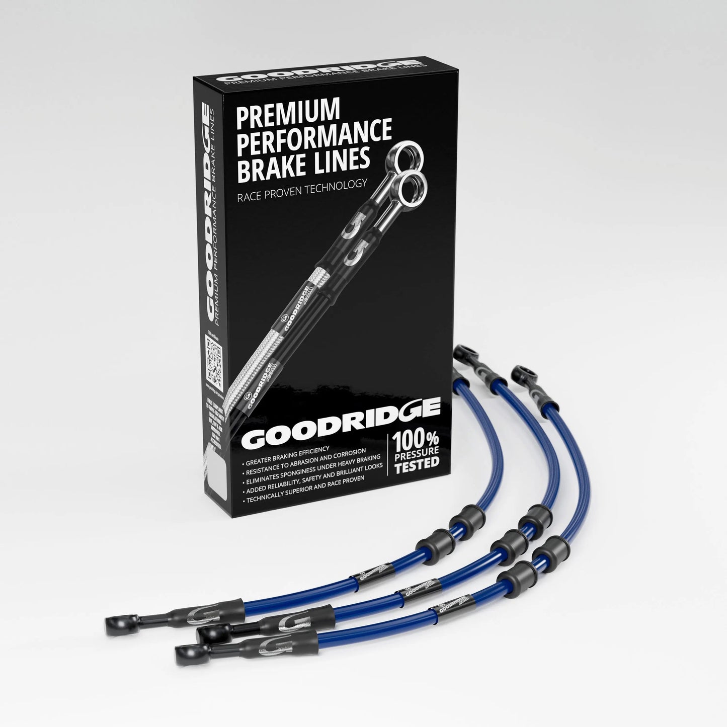 PERFORMANCE BRAKE HOSE KIT FOR KAWASAKI ZZR1400 (NON ABS) 06-10 Kawasaki