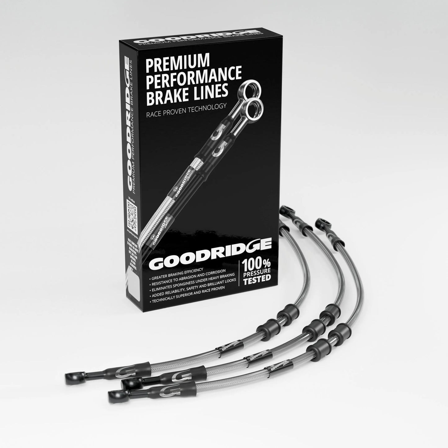 PERFORMANCE BRAKE HOSE KIT FOR APRILIA RSV1000R + RSV4 NON ABS 08-14 Aprilia