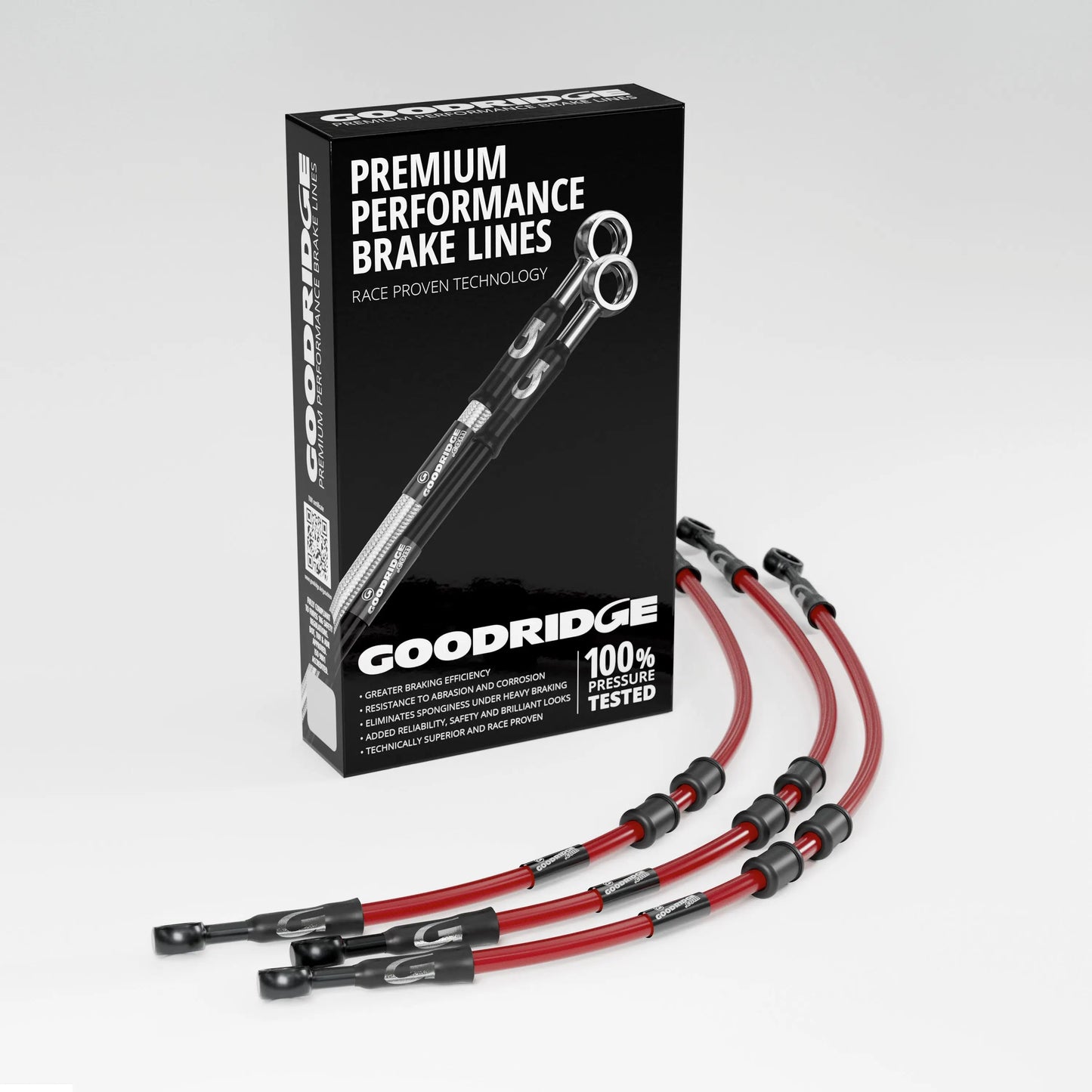 PERFORMANCE BRAKE HOSE KIT FOR HONDA ST1100L-2 PAN EUROPEAN NON ABS 90-02 Honda