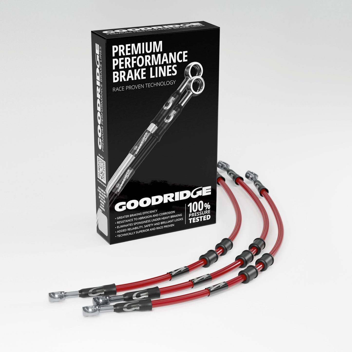PERFORMANCE  BRAKE HOSE KIT FOR YAMAHA T-MAX 300 ABS 17-19 Yamaha