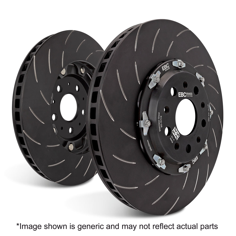 EBC Brakes Racing 2-Piece Floating Brake Disc Rotors (Pair) (SG2FK-060)