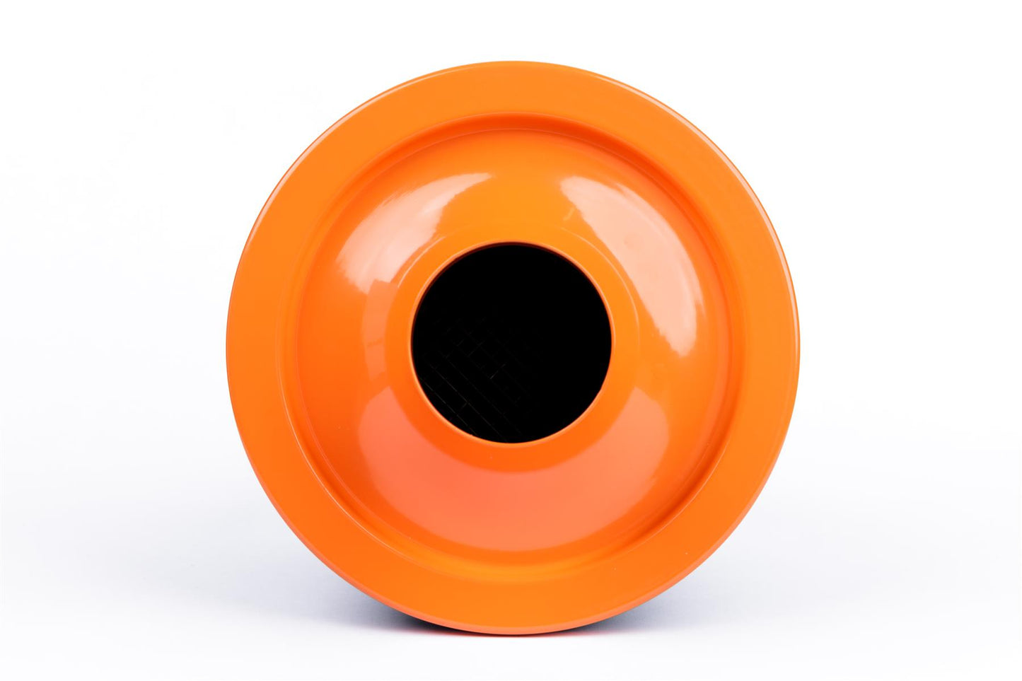 Ramair Large Foam Filter Aluminium Base 100mm (3.9inch) OD Orange