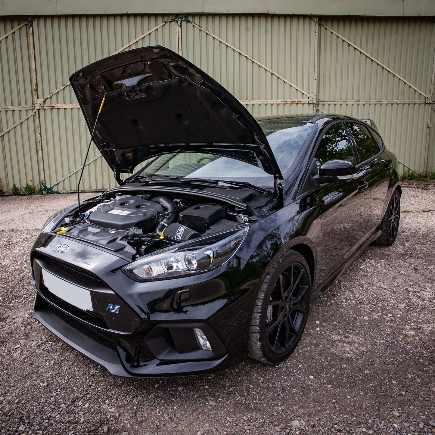 Performance Foam Induction Kit for 2.3 Ecoboost MK3 Ford Focus RS - Black Hose