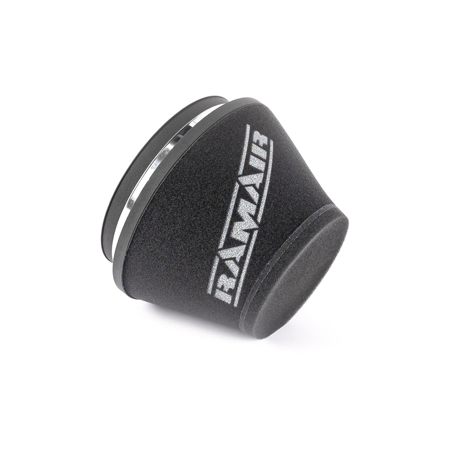 Ramair 80mm (3.1inch) ID Neck Medium Cone Air Filter with Velocity Stack and Coupling