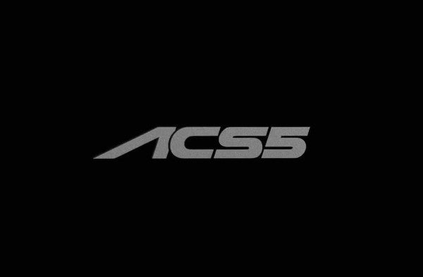 AC Schnitzer type designation emblem film ACS5 silver matt (511420550)
