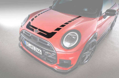 AC Schnitzer decal set hood black for MINI F66 (51142663108)