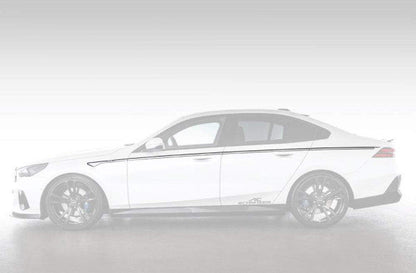 AC Schnitzer design stripes set black for BMW i5 G60 Sedan (51143602108)