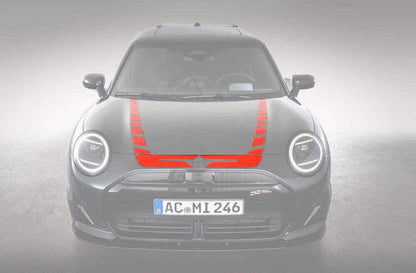 AC Schnitzer decal set hood red for MINI J01 (51146013104)