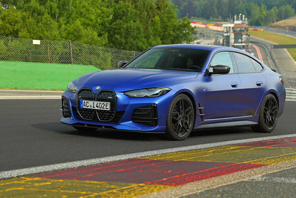 AC Schnitzer front splitter for BMW i4 with M aerodynamic package and AC Schnitzer front spoiler elements (5111326330)