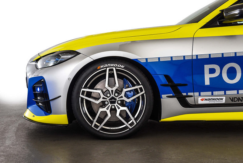 AC Schnitzer front splitter for BMW i4 with M aerodynamic package and AC Schnitzer front spoiler elements (5111326330)