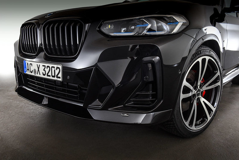 AC Schnitzer front spoiler elements for BMW iX3 G08 with M aerodynamic package (5111301320)
