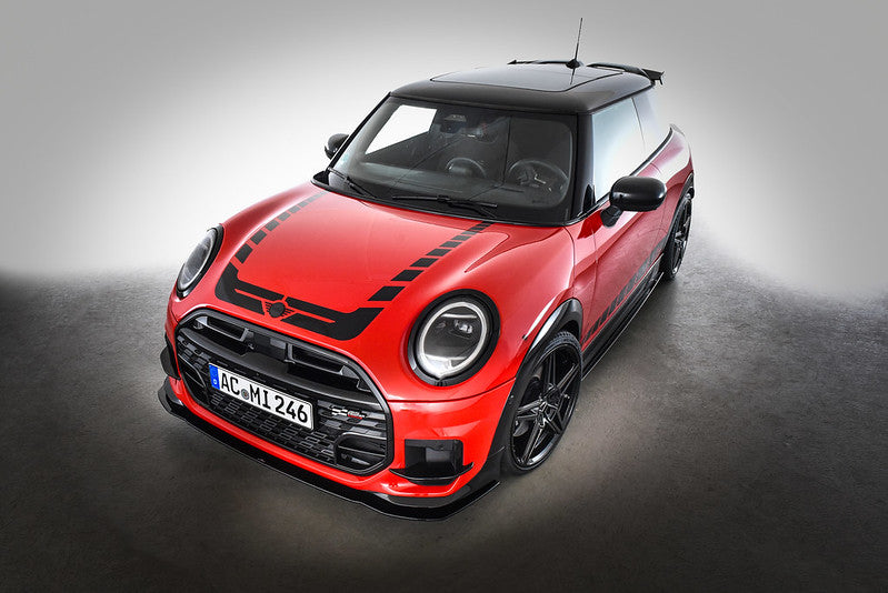 AC Schnitzer decal set hood black for MINI F66 (51142663108)