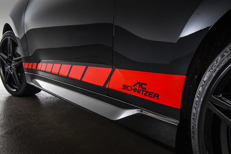 AC Schnitzer decal set side red for MINI F66 (51142663204)