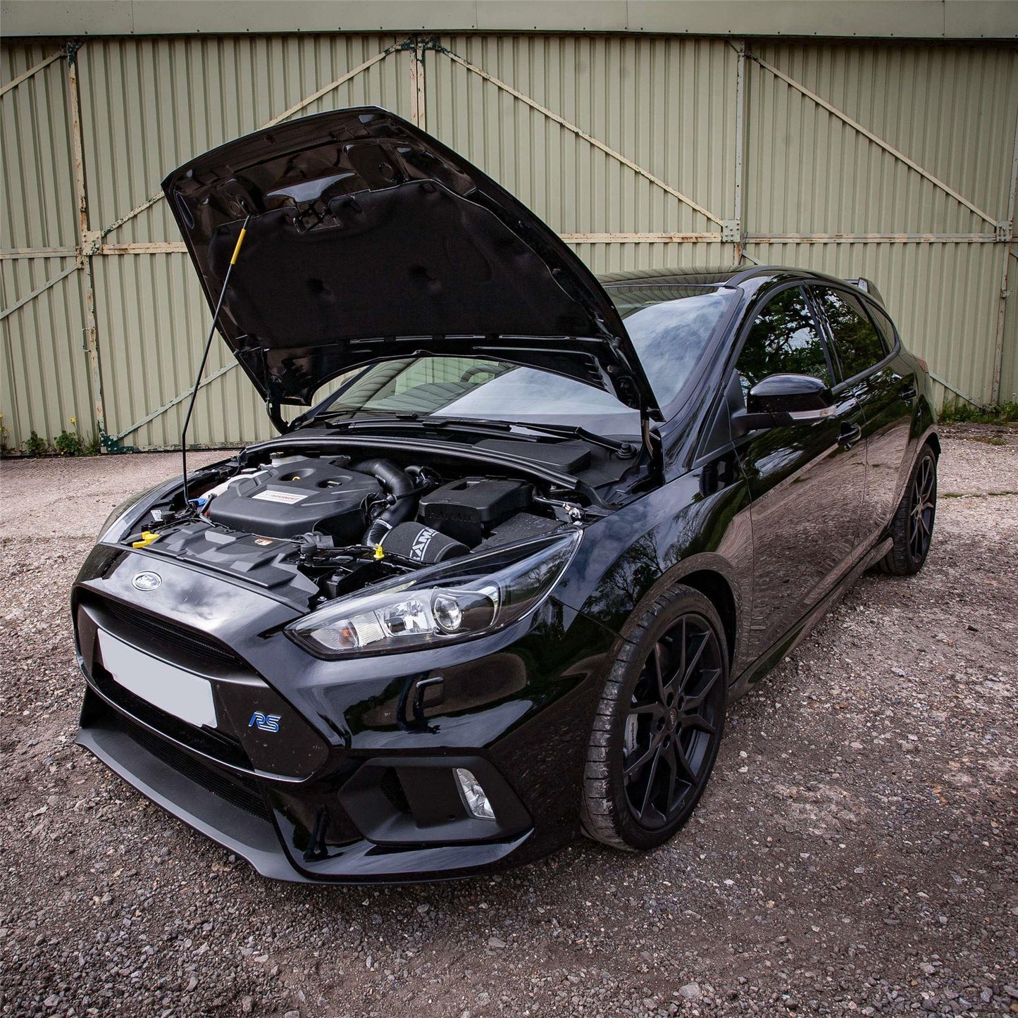 Performance Foam Induction Kit for 2.3 Ecoboost MK3 Ford Focus RS - Blue Hose