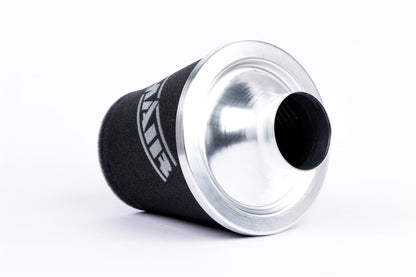 Ramair Foam Performance Universal Cone Air Medium Filter Coupler - 100mm (3.9inch) Silver