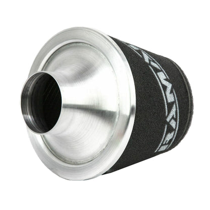 Ramair Foam Performance Universal Cone Air Large Filter Coupler - 80mm (3.1inch) Silver
