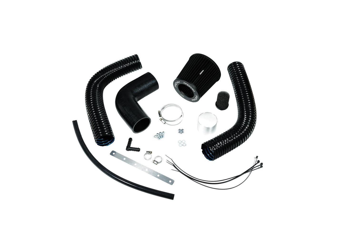 Multi Fitment Performance Pleated Air Filter Induction Kit - 70mm