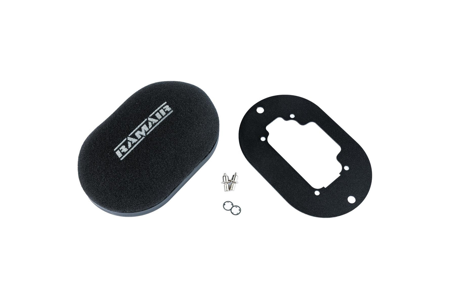 Domed Carb Air Filter & Baseplate to fit Weber 32/36 DGV/DGEV, 38 DGAS/DGMS  - 40mm Internal Height
