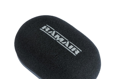 Domed Carb Air Filter & Blank Baseplate - 100mm Internal Height