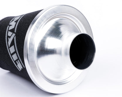 Ramair Foam Performance Universal Cone Air Medium Filter Coupler - 100mm (3.9inch) Silver