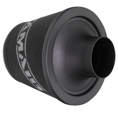 Ramair Large Foam Filter Aluminium Base 80mm (3.1inch) OD Black
