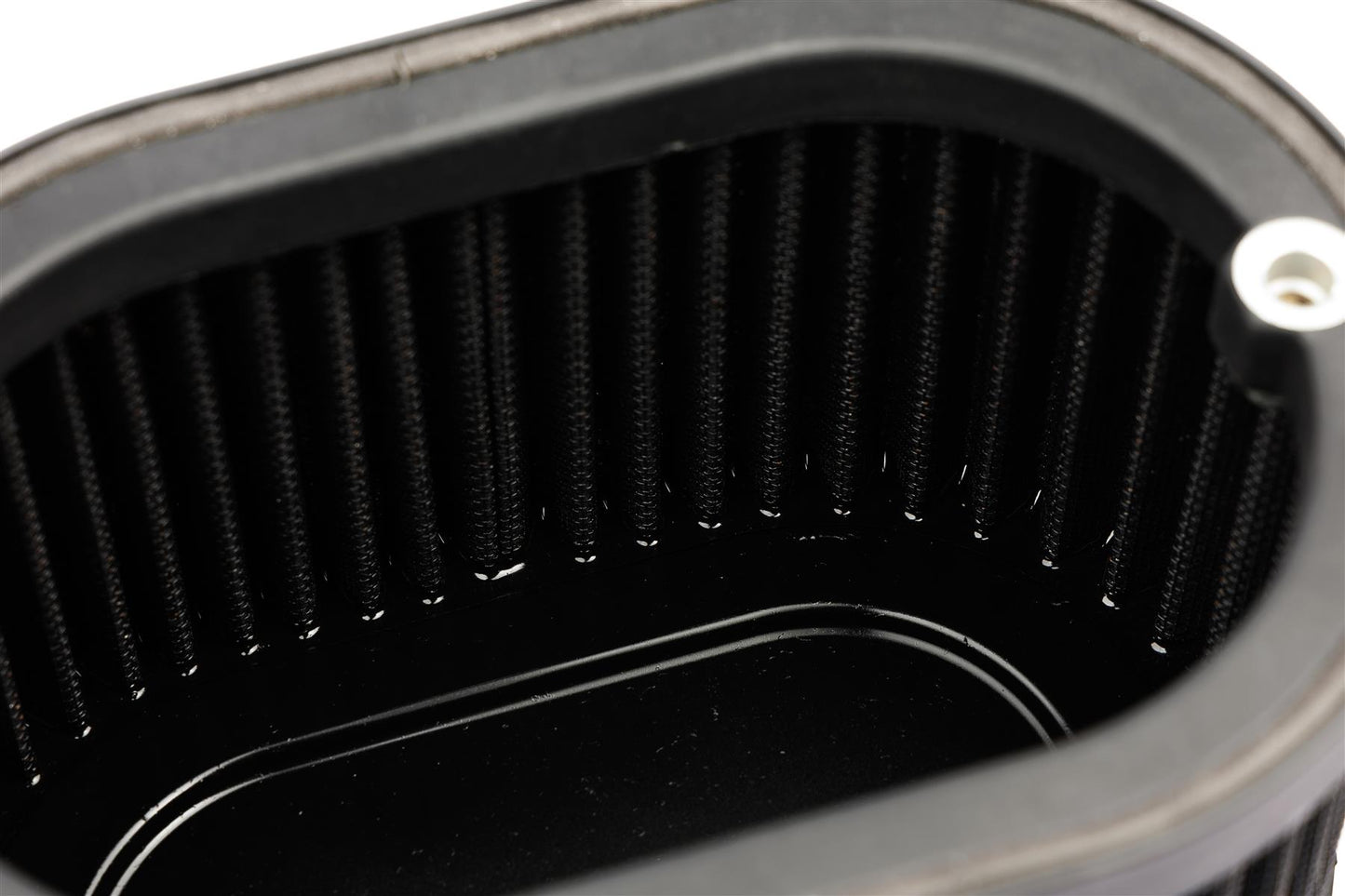 Pleated Carburettor Air Filter Baseplate to fit Weber 40 IDF - 100mm Int Height