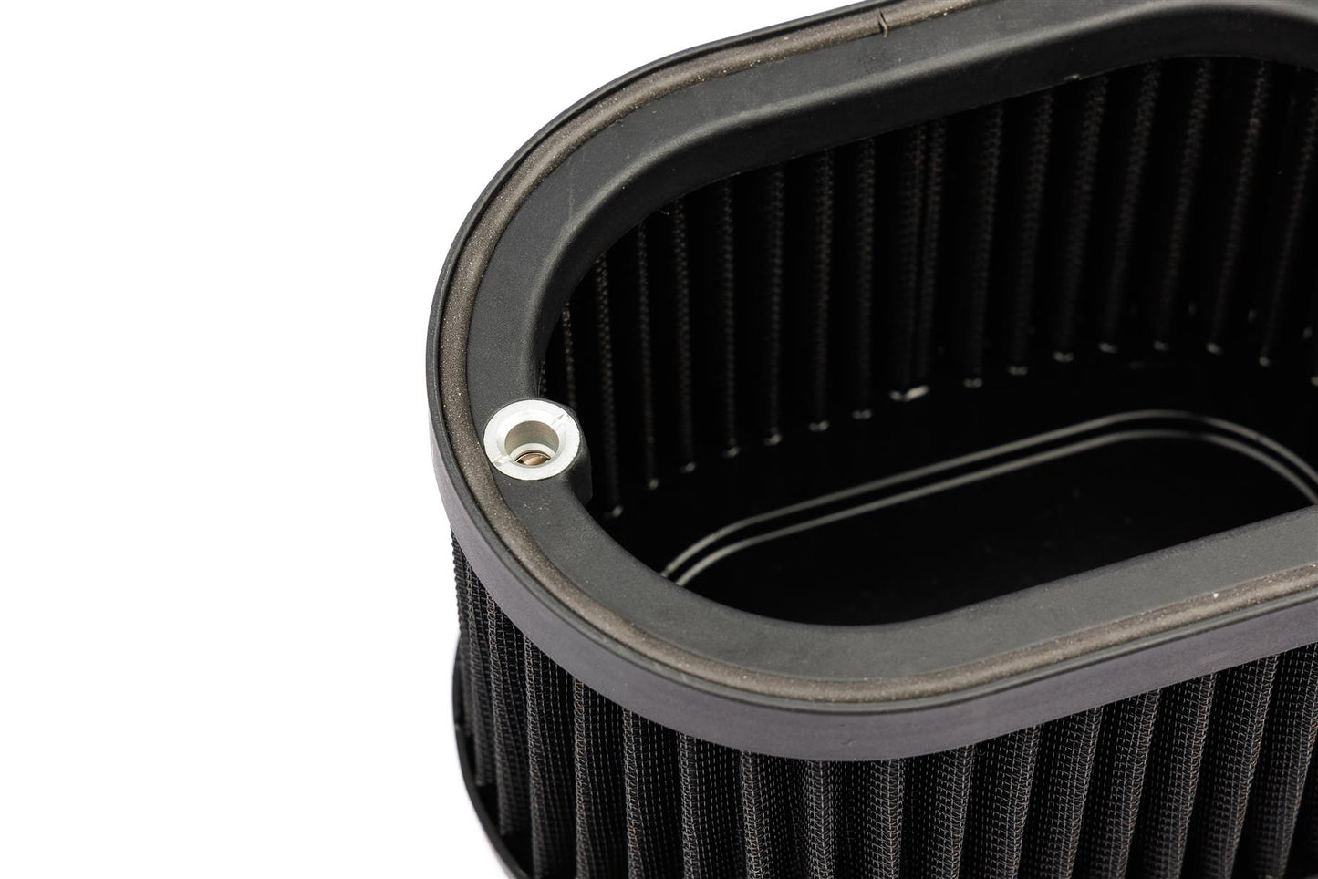 Pleated Carb Intake Air Filter MultiFit Blank Plate 100mm Int Height