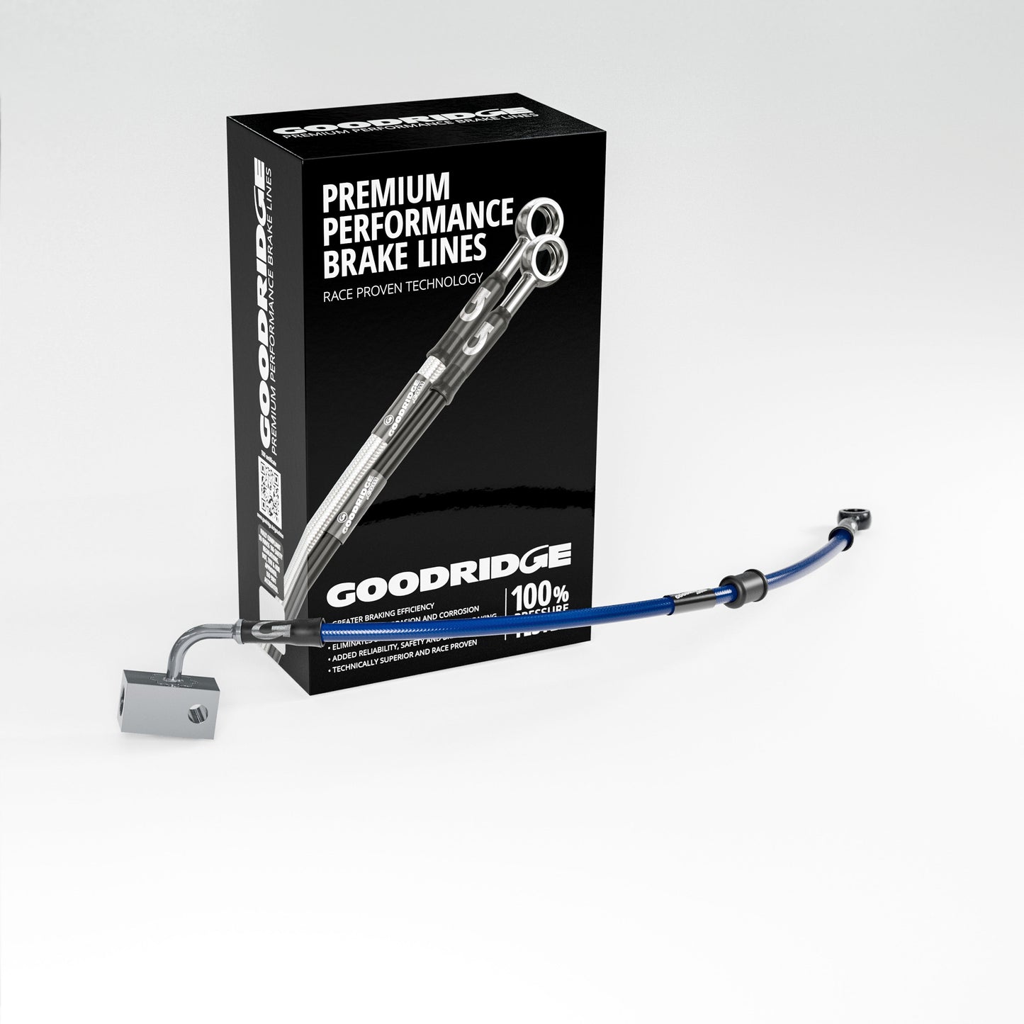 PERFORMANCE BRAKE HOSE KIT FOR KAWASAKI Z650 ABS 17-23 Kawasaki