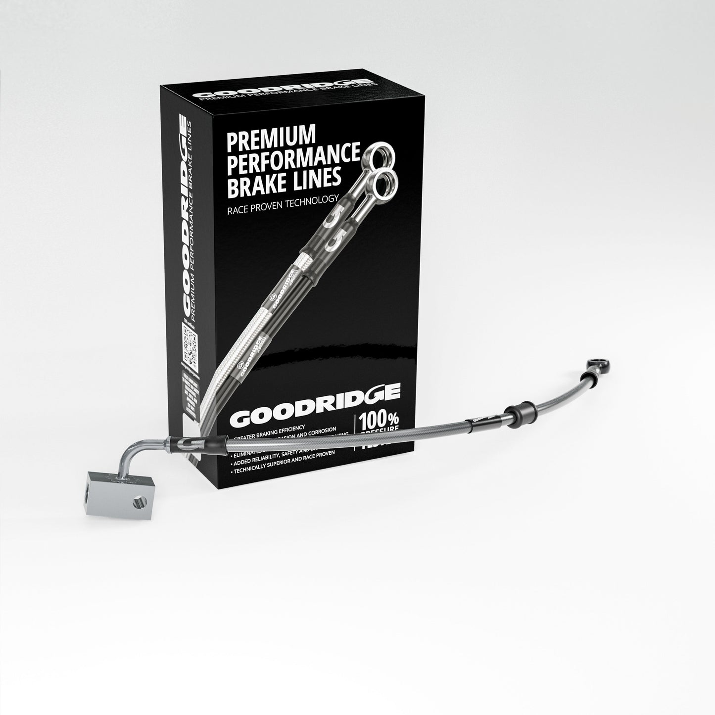 PERFORMANCE BRAKE HOSE KIT FOR KAWASAKI Z650 ABS 17-23 Kawasaki