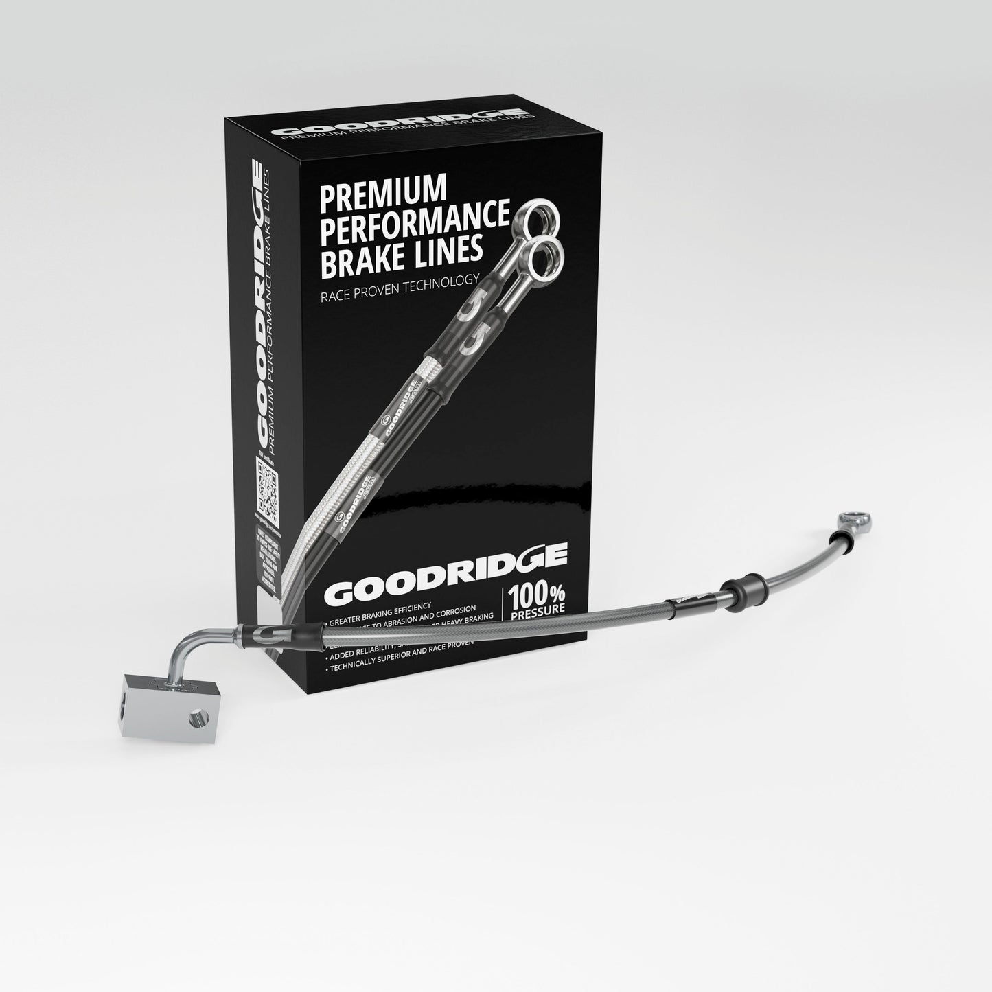 PERFORMANCE BRAKE HOSE KIT FOR HONDA MSX125 GROM ABS 17-20 Honda