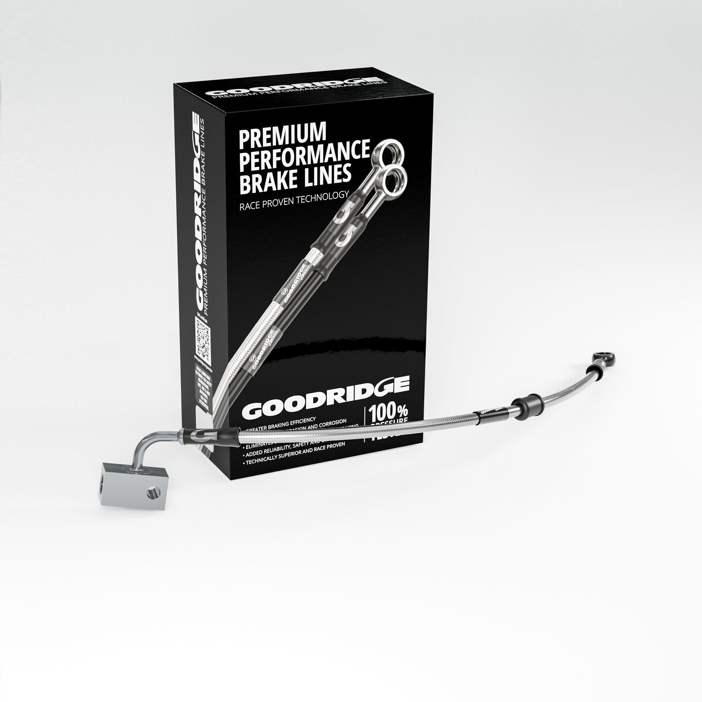 PERFORMANCE BRAKE HOSE KIT FOR KAWASAKI Z650 ABS 17-23 Kawasaki