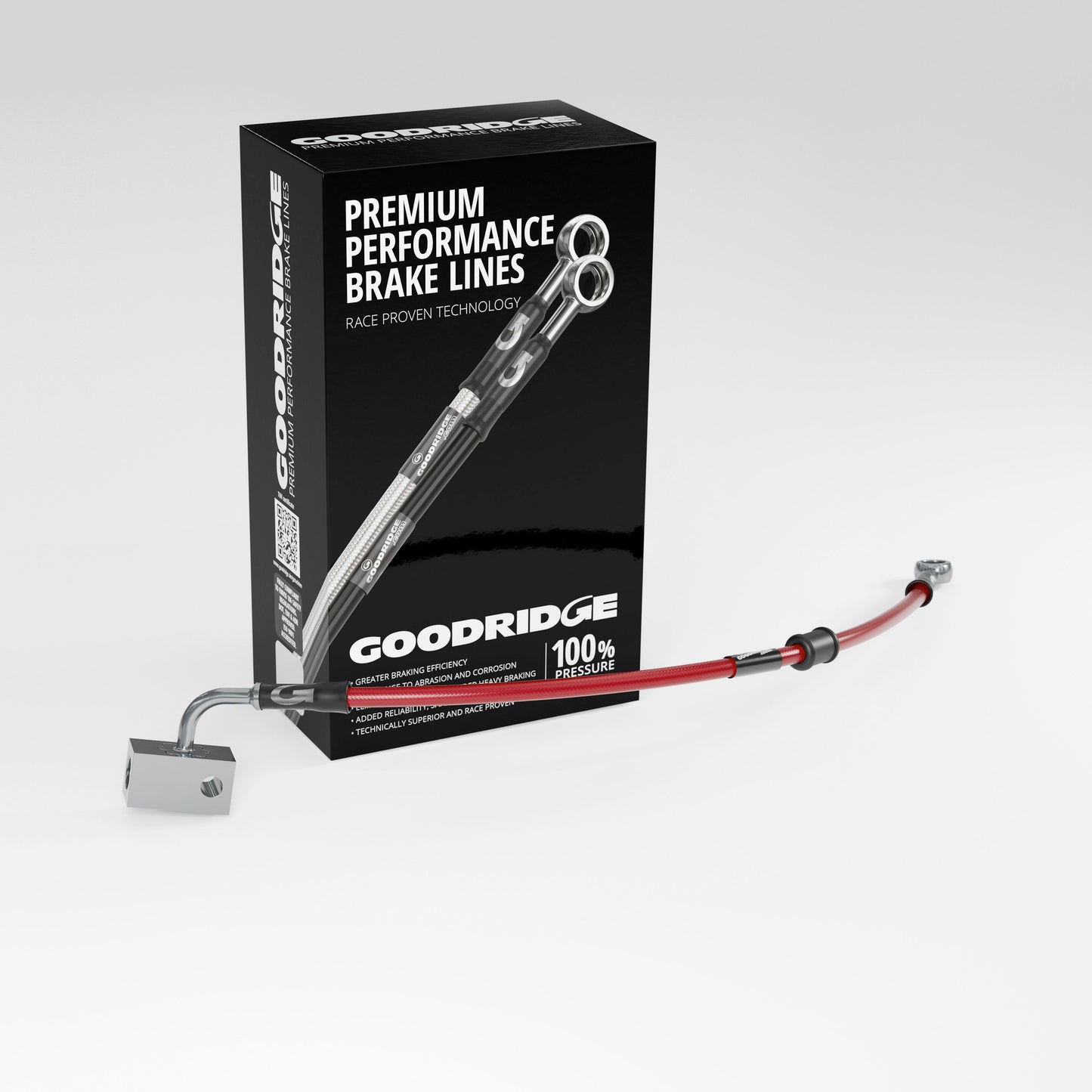 PERFORMANCE BRAKE HOSE KIT FOR KAWASAKI Z650 ABS 17-23 Kawasaki