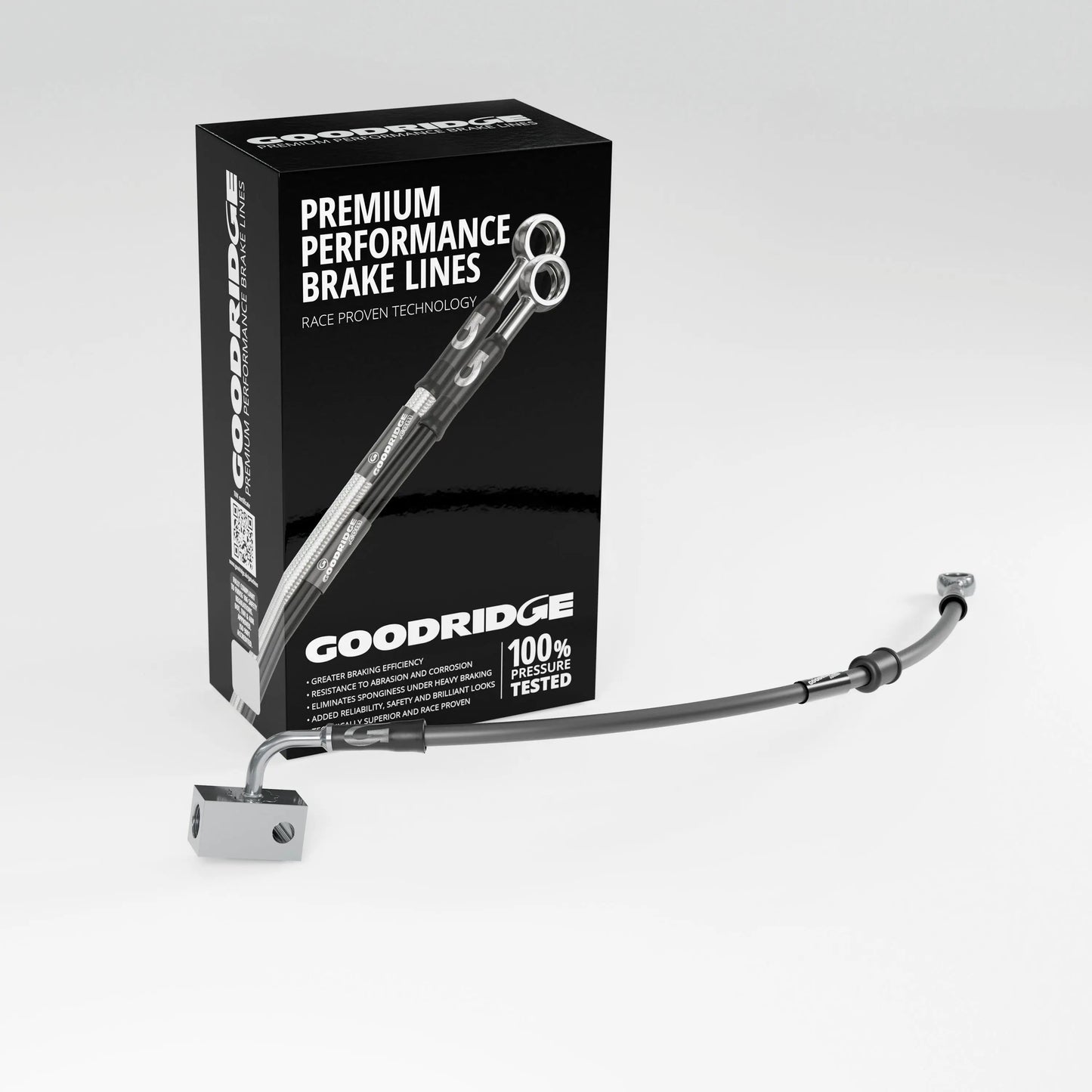 PERFORMANCE BRAKE HOSE KIT FOR KAWASAKI ZX-6R ABS 13-23 Kawasaki